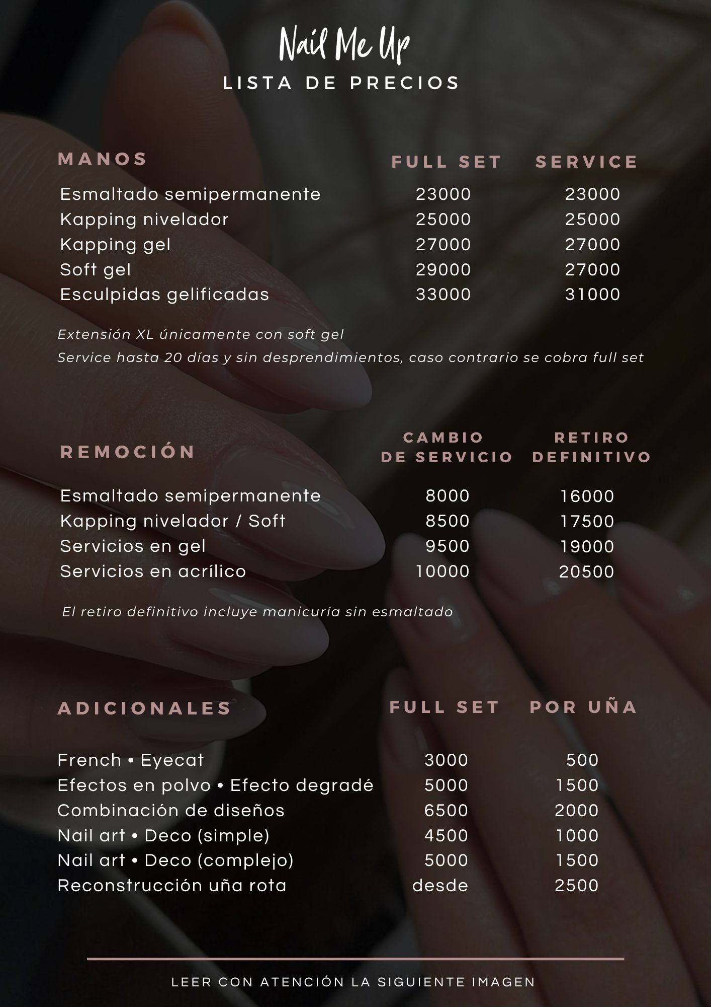 Lista de precios